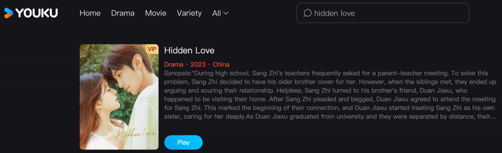 Hidden Love Chinese Drama (2023): Everything You Need to Know 17 Hidden love synopsis on Youku