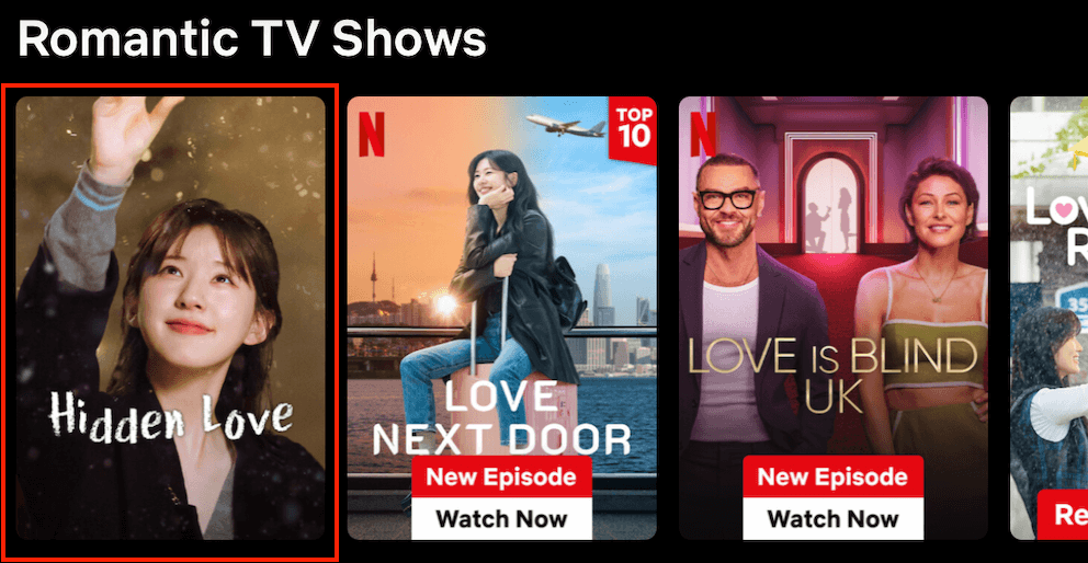 Hidden Love Chinese Drama (2023): Everything You Need to Know 23 Hidden Love is listed on Netflix